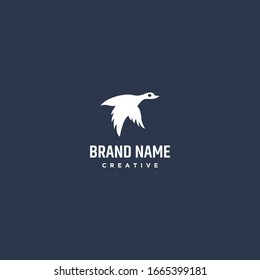 Bird logo Icon template design in Vector illustration 