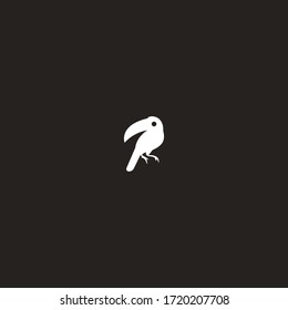 Diseño de plantillas de icono del logotipo de pájaro en la ilustración del vector y en el logotipo