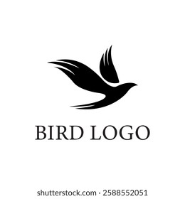 Bird logo icon vector concept