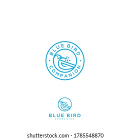 bird logo icon vector design illustration