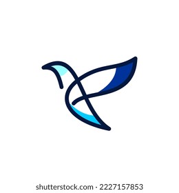 Bird logo icon vector design