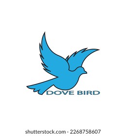 bird logo icon vector illustration template design