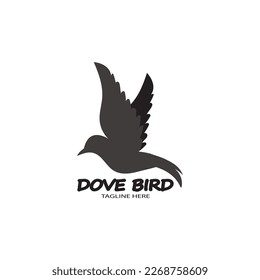 bird logo icon vector illustration template design