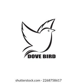 bird logo icon vector illustration template design