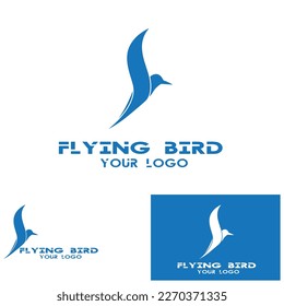bird logo icon vector illustration template design