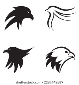 bird logo icon vector illustration template design