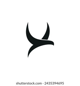 bird logo icon vector illustration