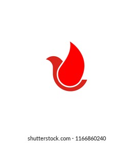 bird logo icon vector ilustration