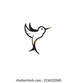 bird logo illustration design vector business