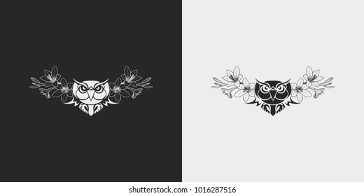 Bird logo, illustration, vector