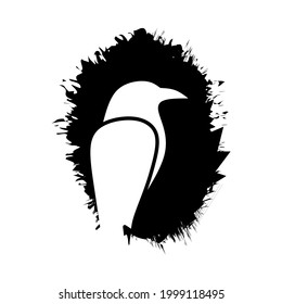bird logo isolated on white background