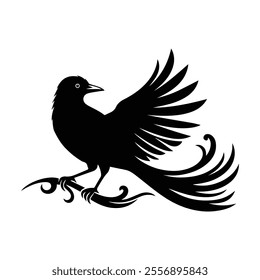 Bird logo, Little bird on the branch logo
