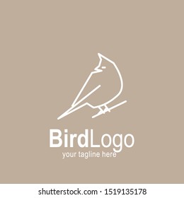 Bird logo with modern concept. Bird icon design