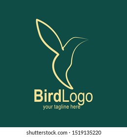 Bird logo with modern concept. Bird icon design