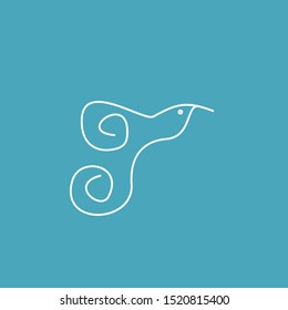 Bird logo with modern concept. Bird icon design