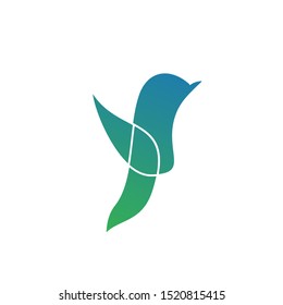 Bird logo with modern concept. Bird icon design