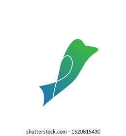 Bird logo with modern concept. Bird icon design