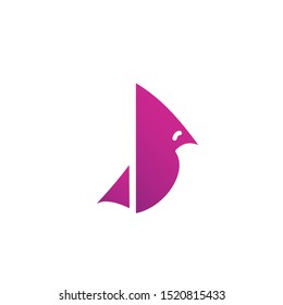 Bird logo with modern concept. Bird icon design