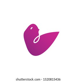 Bird logo with modern concept. Bird icon design