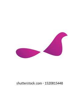 Bird logo with modern concept. Bird icon design