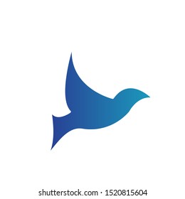 Bird logo with modern concept. Bird icon design