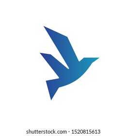 Bird logo with modern concept. Bird icon design