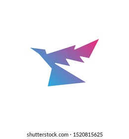 Bird logo with modern concept. Bird icon design