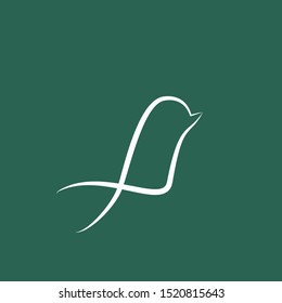Bird logo with modern concept. Bird icon design