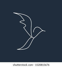 Bird logo with modern concept. Bird icon design