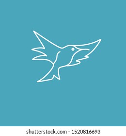 Bird logo with modern concept. Bird icon design