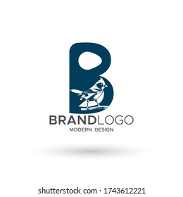 Bird Logo modern style, can use for mascot brand business. Vector illustrations