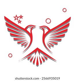 bird logo  modern vector design
