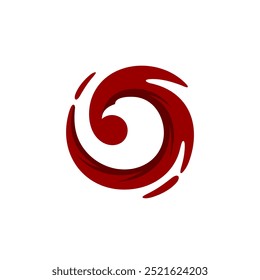 Logotipo de pájaro con concepto de pintura