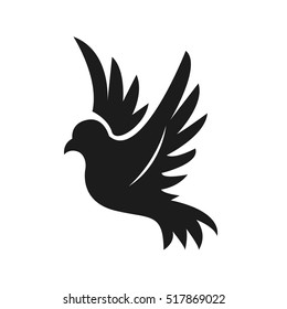 Bird Logo Silhouette