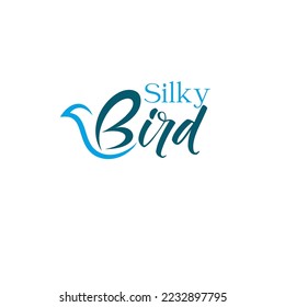 bird logo, silky logo, blue bird logo, wing logo, bird vecto,r bird silthouse