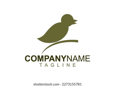 Bird Logo Simple Branding Design Art