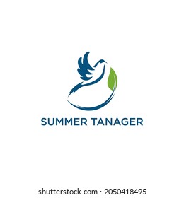 Bird logo simple clean and elegance