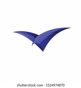 bird logo with a simple concept