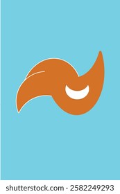 Bird Logo with simple and flat design