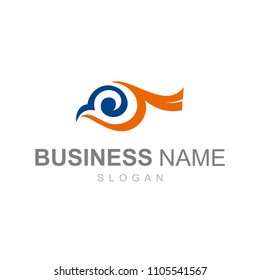 the bird logo is simple and meaningful, the logo is ready to use
