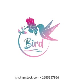 Bird logo stock vector template