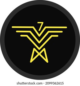Logo de Bird. símbolo de pájaro. Icono de símbolo de pájaro. ilustración de diseño vectorial.