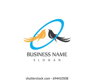 Bird logo and symbols
