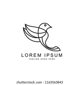 bird logo template