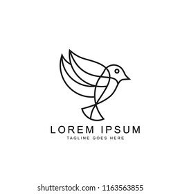 bird logo template