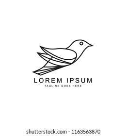 bird logo template