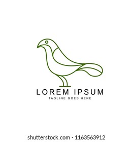 bird logo template
