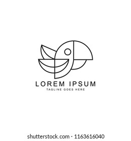 bird logo template