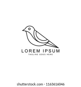bird logo template