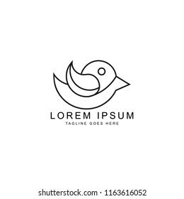 bird logo template